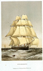 hms bacchante, william frederick mitchell