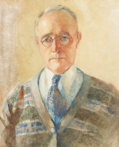 b e minns self-portrait 1928