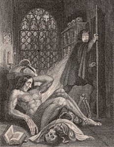 women in horror frankenstein 1831